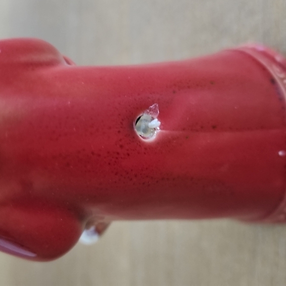 Vintage Santa Bell Christmas Ornament – Ceramic Pottery - Picture 5 of 7